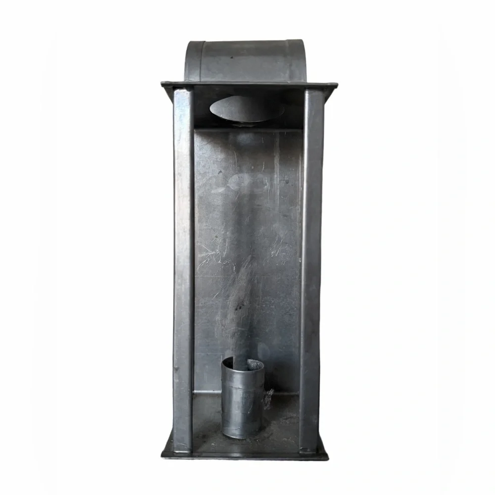 Vintage Handheld Metal Lantern – Rustic Farmhouse Decor